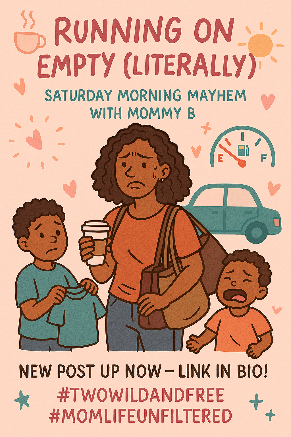 Running on Empty Blog Promo